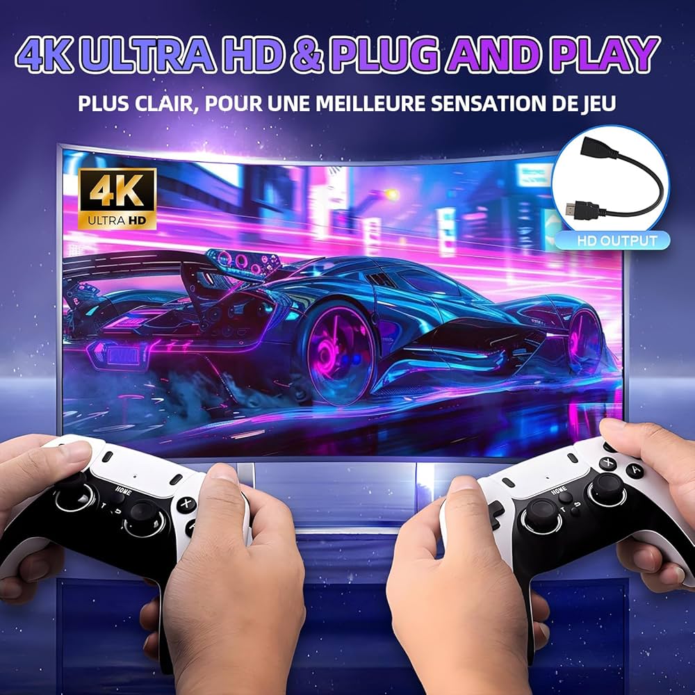 Console rétrogaming M15 Plus – Revivez la magie de vos premiers jeux